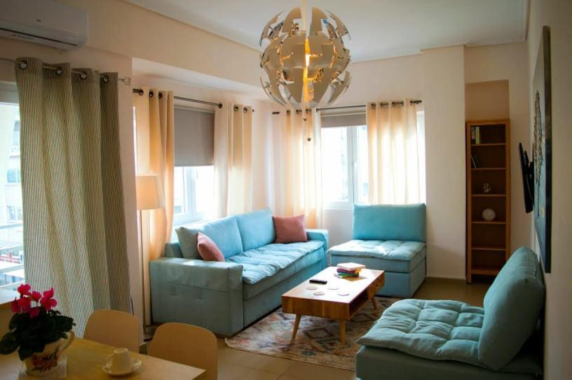 Sunny Central Luxury Apartment Volos Exteriör bild