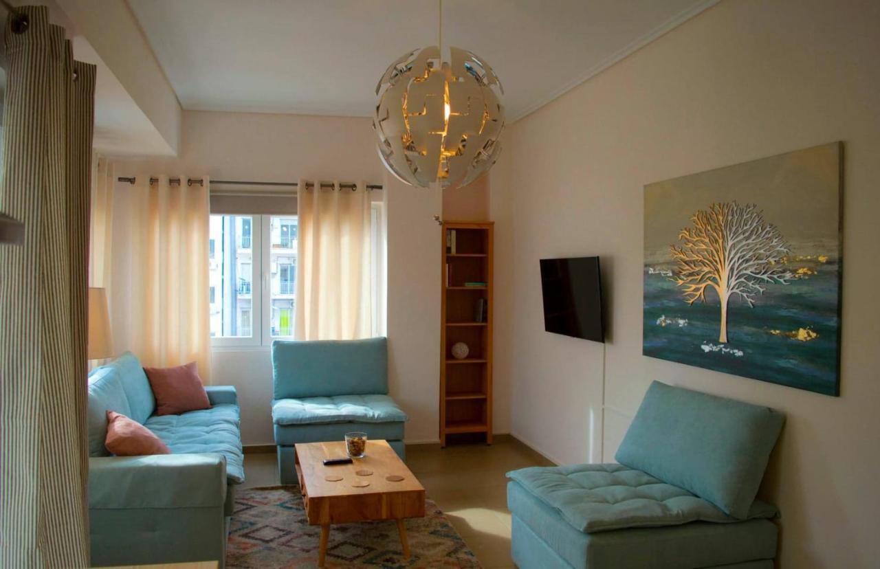 Sunny Central Luxury Apartment Volos Exteriör bild